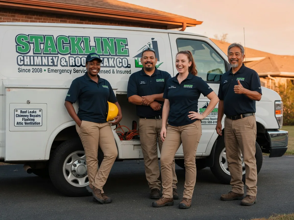 Chimney flashing repair company in Lindsborg, KS